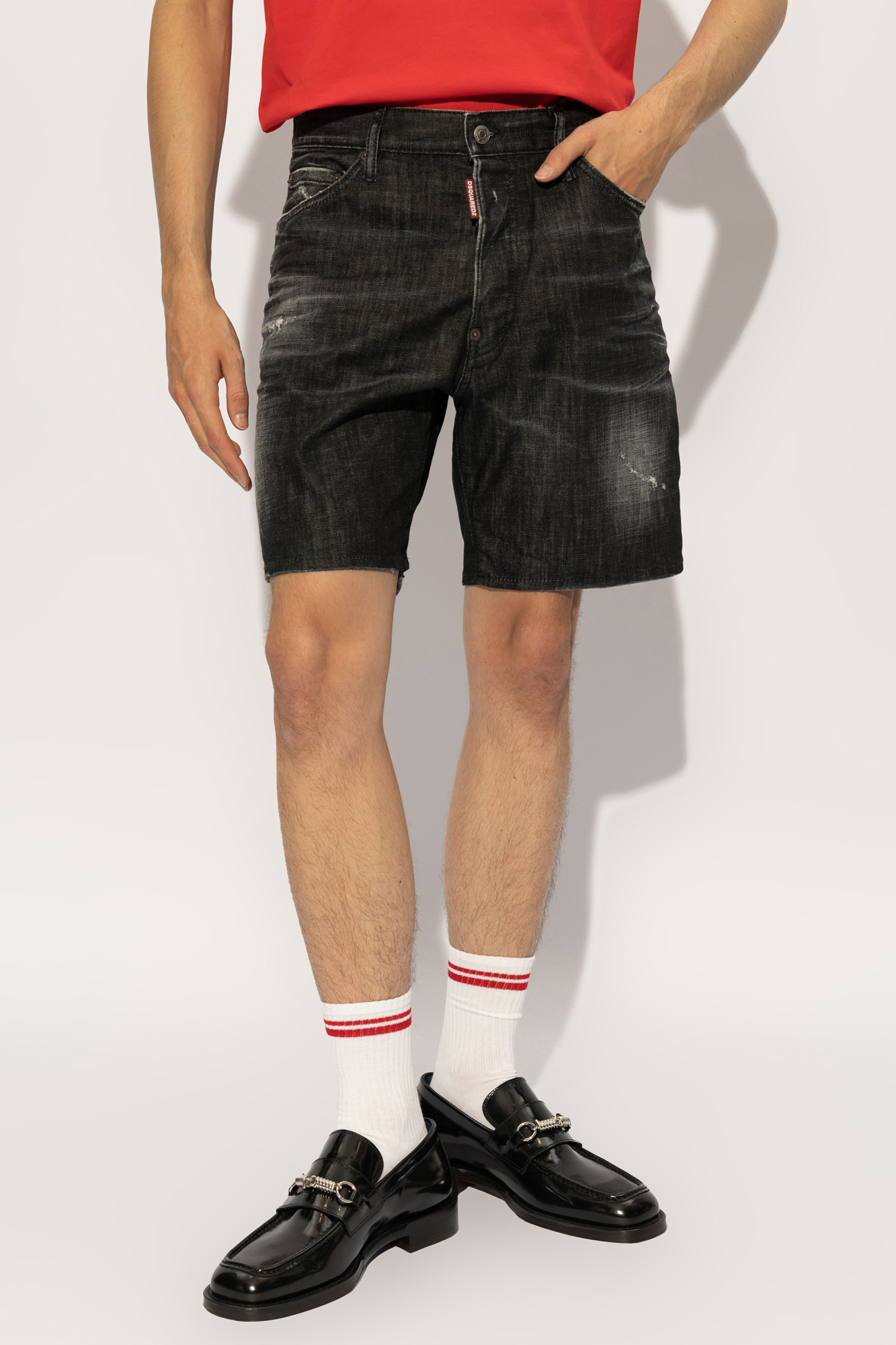 Grey Dsquared2 `Marine` Shorts Dsquared2 - Vitkac Australia Grey Dsquared2 `Marine` Shorts Dsquared2 - Vitkac Australia